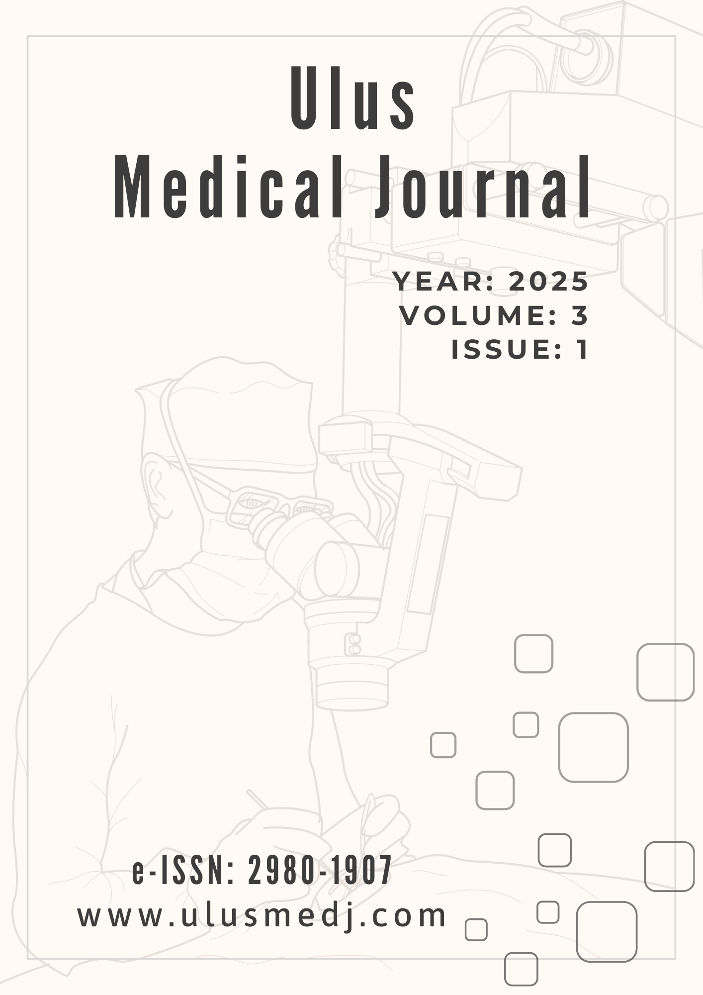 					View Vol. 3 No. 1 (2025): Ulus Med J
				